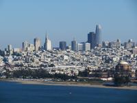 san Franzisco von der Golden Gate Brücke