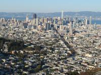 san Franzisco von den Twin Peaks