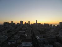 San Franzisco am Morgen vom Hotel