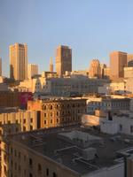 Guten Morgen San Francisco! Blick aus dem Hotelzimmer