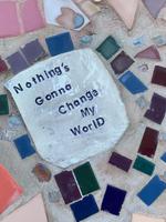 Kunst nahe dem Alamo Square