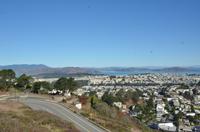Herrlicher Ausblick von den Twin Peaks über San Francisco