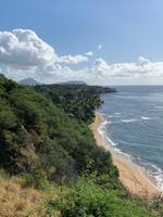 Blick auf die Küste von Oahu