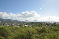 Blick auf die Küste von Oahu