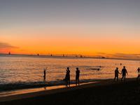 Waikiki-Beach Sunset