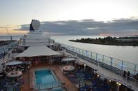 Erster Abend an Bord der Pride of America