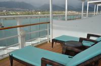 Den Ausblick von Bord der Pride of America genießen