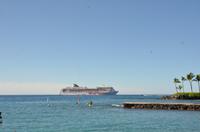 Tendern vor Kona - Big Island