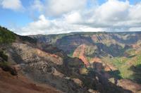 Farbenfrohes Schauspiel am Waimea Canyon
