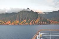 Na Pali Coast beim Sonnenuntergang