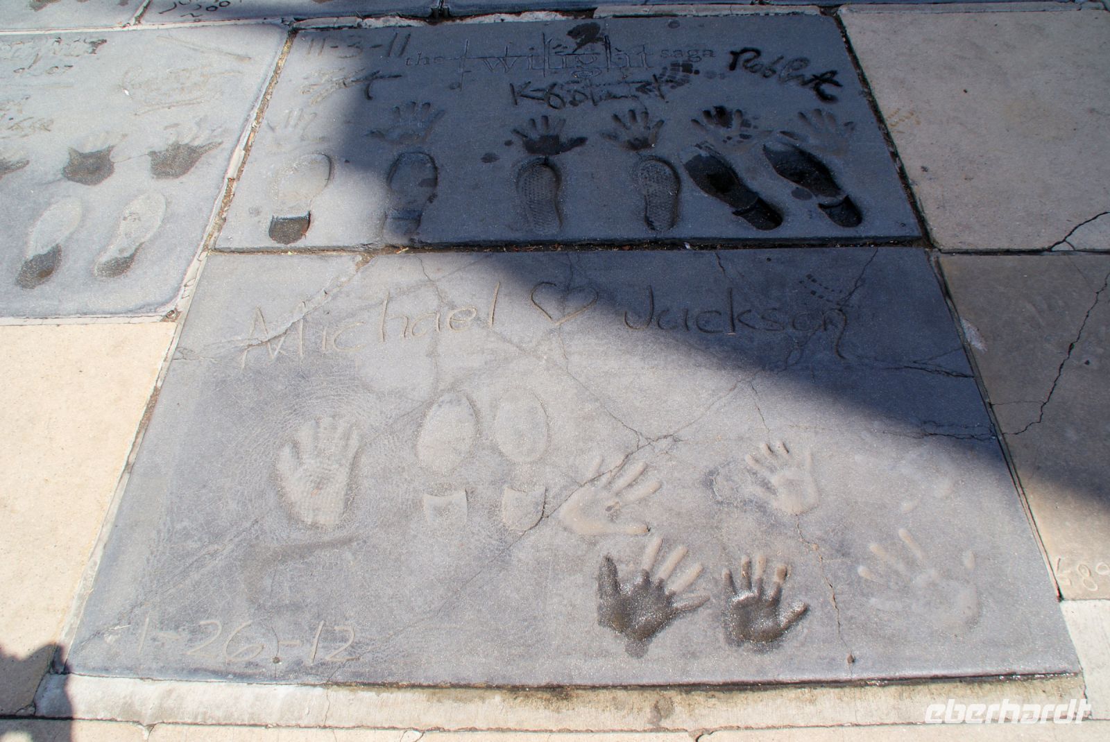 27 Fußabdrücke Chinese Theatre