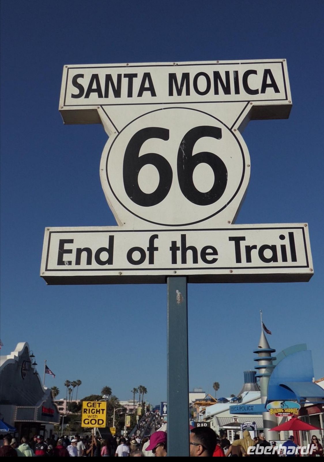 42 Ende der Route 66 in Santa Monica