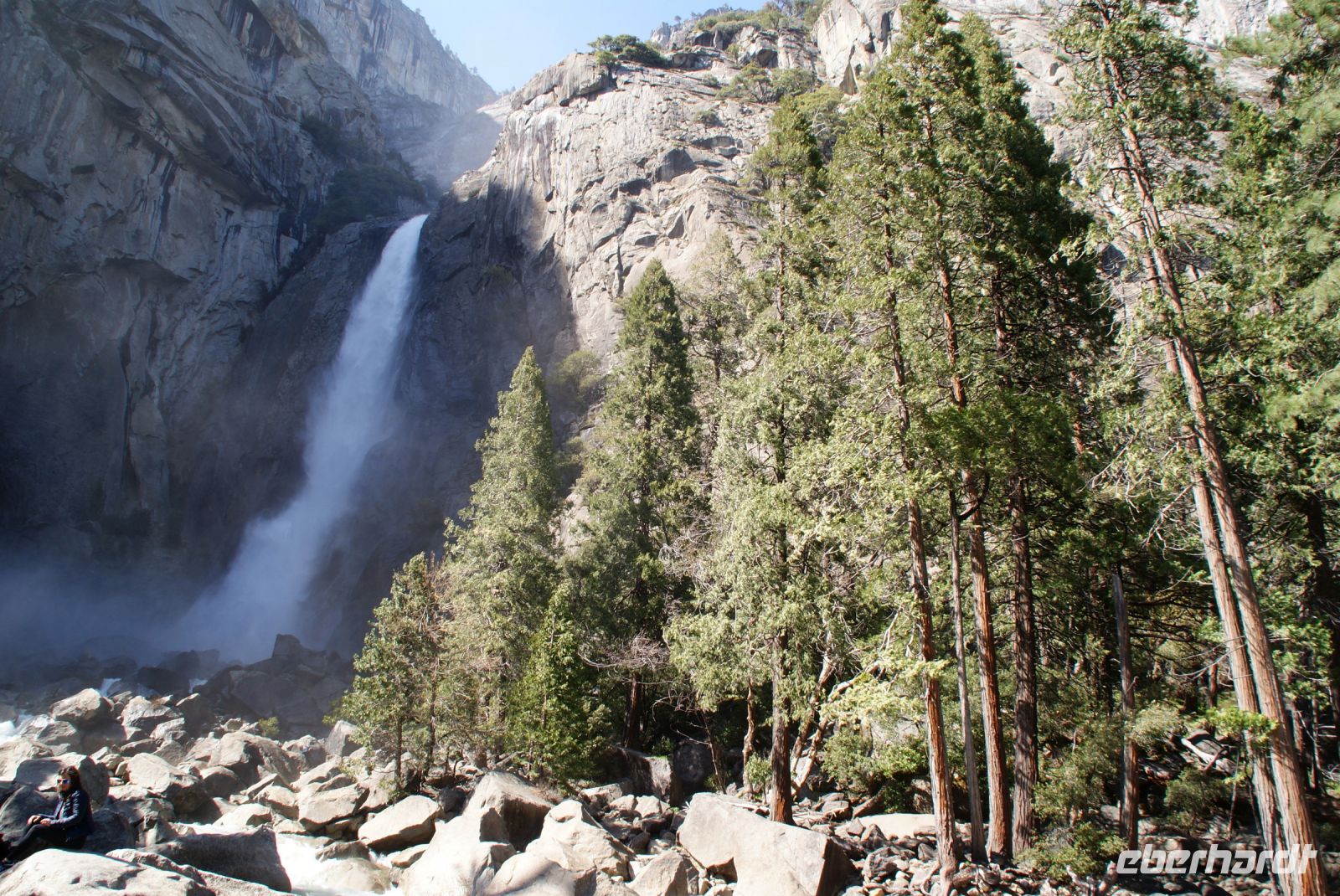 210 Wasserfall im Yosemite NP