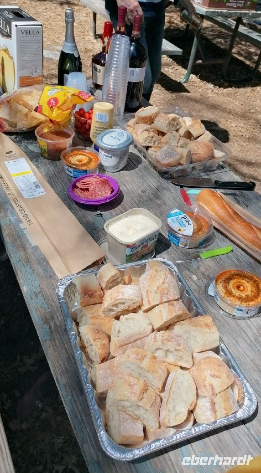 218 Picknick im Yosemite NP