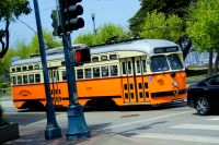 252 historische Straßenbahnen in SF