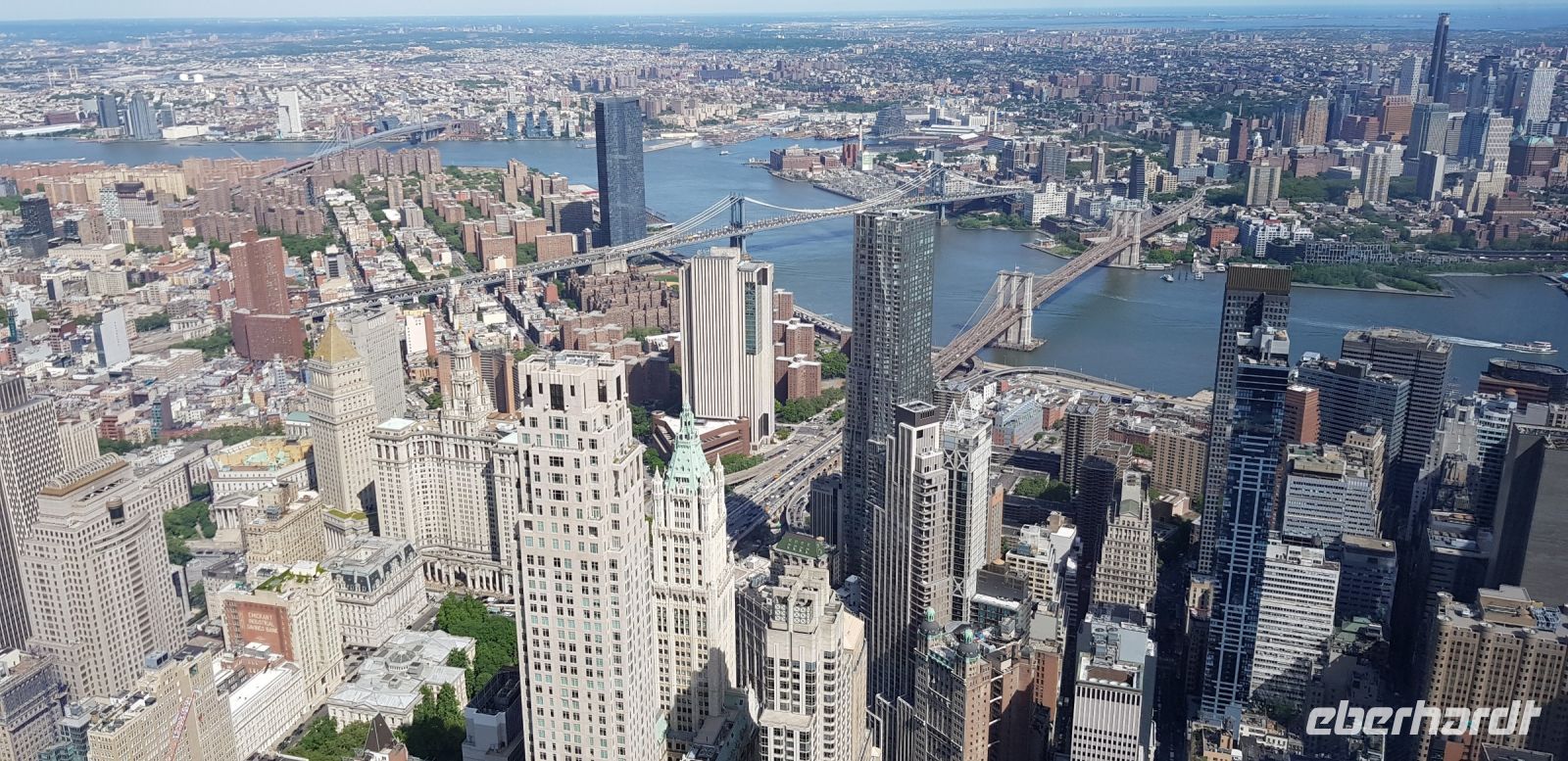 Blick vom One World Trade Center