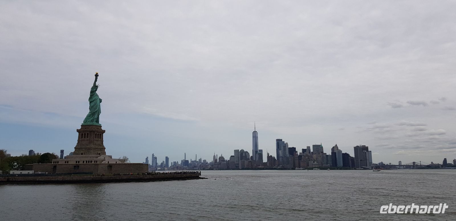 Blick auf die Lady Liberty