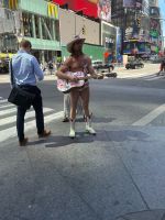 The Naked Cowboy am Times Square
