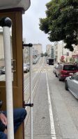 San Francisco - Fahrt mit einer Cable Car