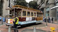 San Francisco - Fahrt mit einer Cable Car