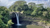 Inselrundfahrt auf Big Island - Besuch der Rainbow Wasserfälle