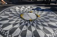 6. Tag - New York - Central Park - John Lennon Denkmal