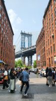 Städtereise New York - Manhattan Bridge in Brooklyn