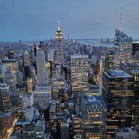 Städtereise New York - Blick auf Manhattan vom Top of the Rocks