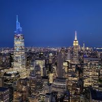 Städtereise New York - Blick auf Manhattan vom Top of the Rocks