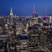 Städtereise New York - Blick auf Manhattan vom Top of the Rocks