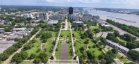 215 Blick vom Kapitol auf Baton Rouge