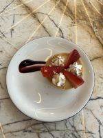 Abendessen im Hotelrestaurant Marriott Marquis