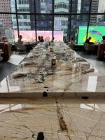 Abendessen im Hotelrestaurant Marriott Marquis