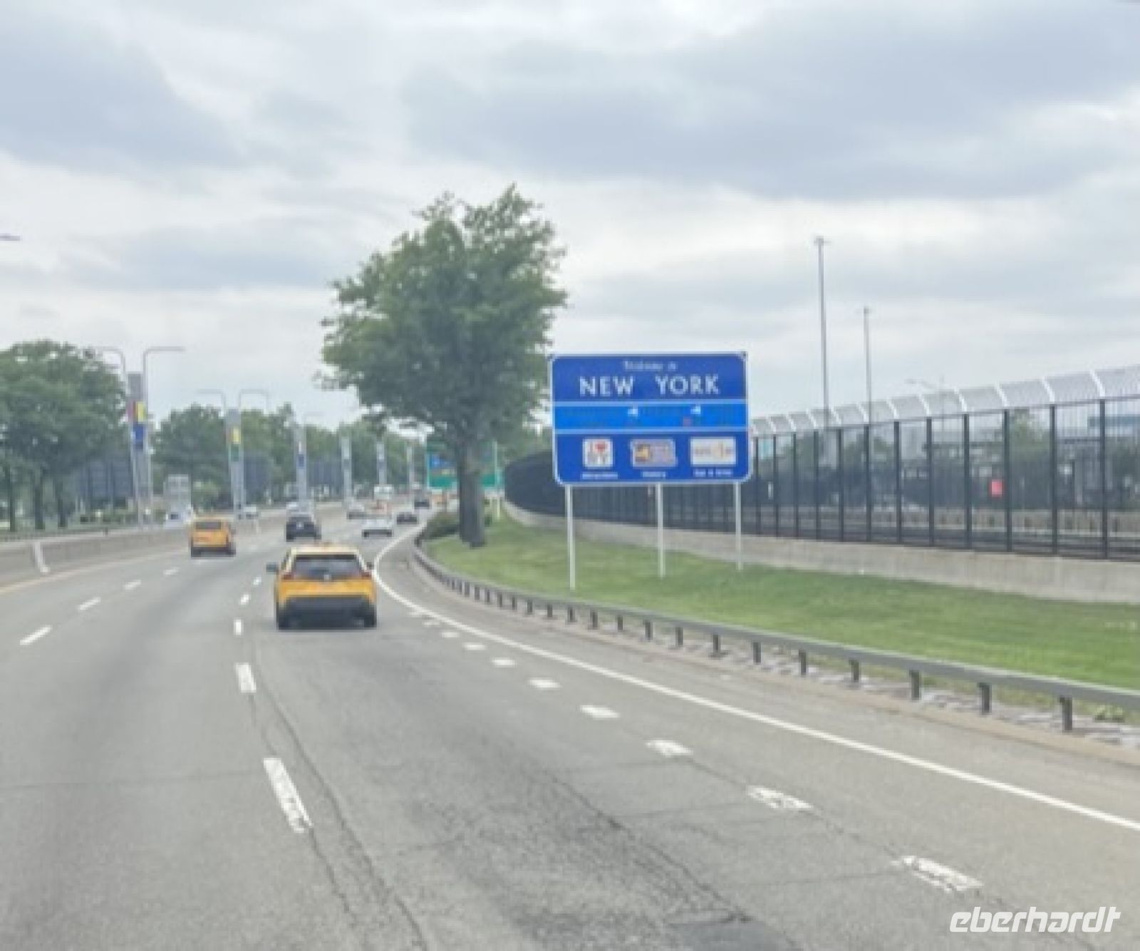 Ankunft in New York - Fahrt zum Hotel