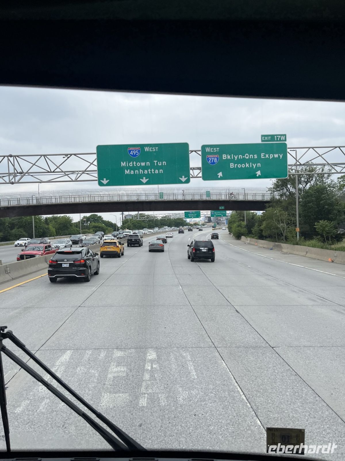 Ankunft in New York - Fahrt zum Hotel