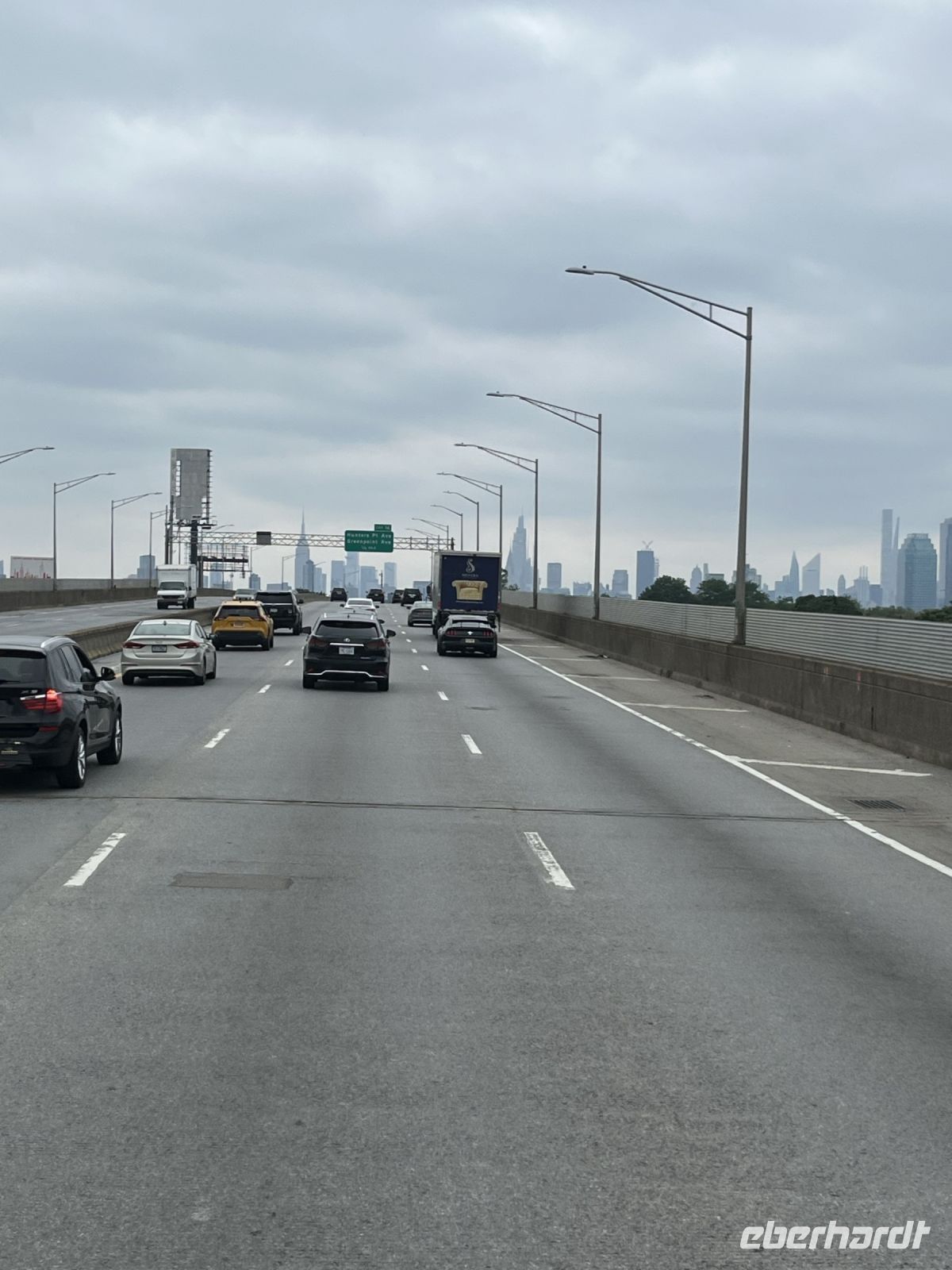 Ankunft in New York - Fahrt zum Hotel