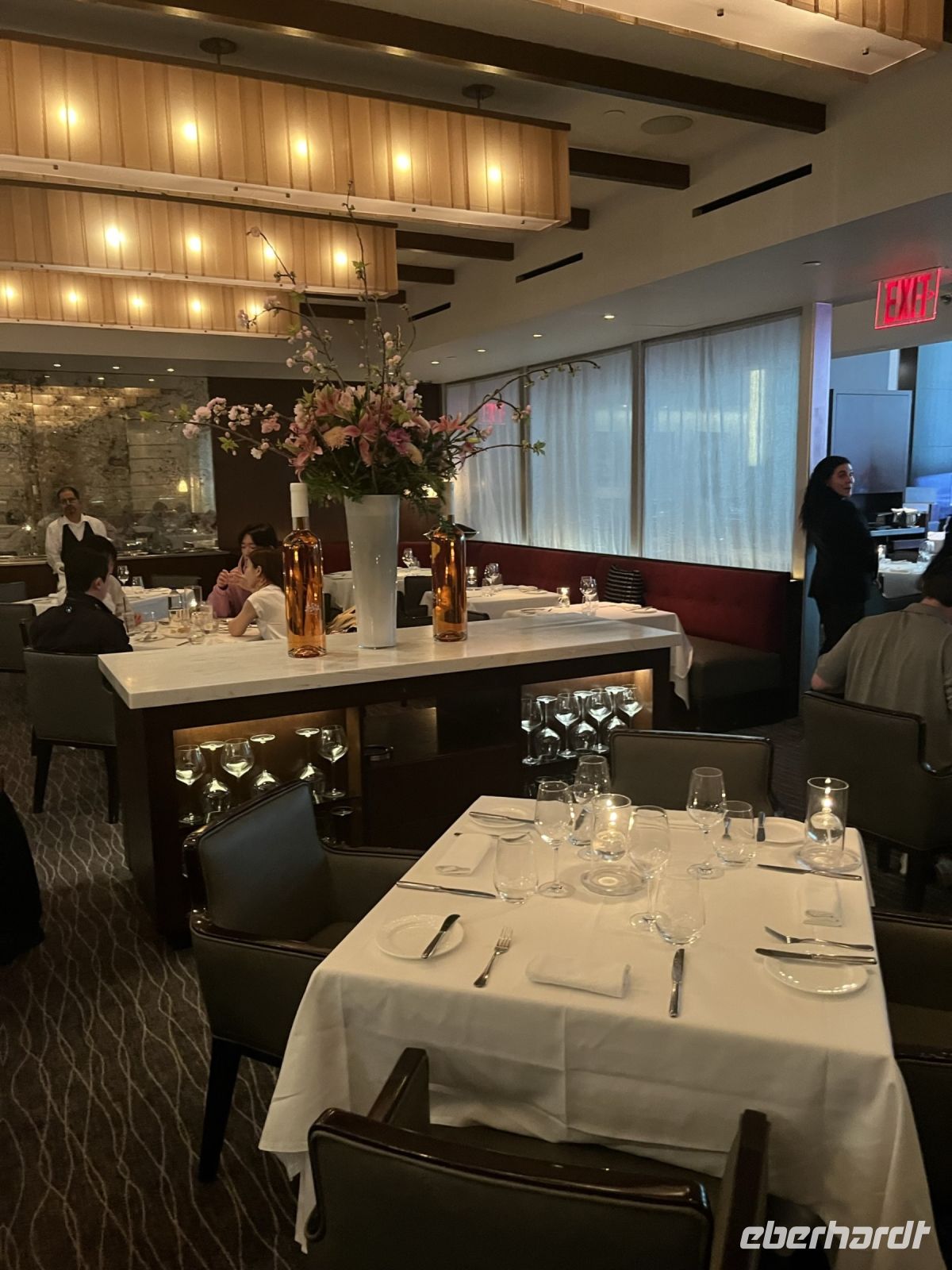 Abendessen im Restaurant Charlie Palmer Steak