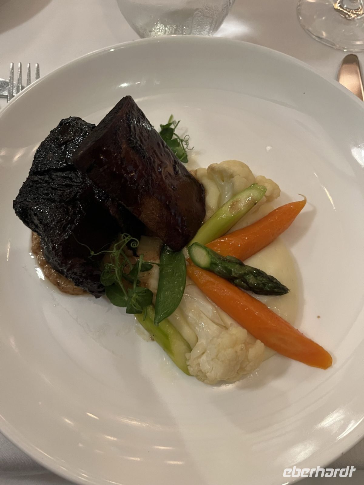 Abendessen im Restaurant Charlie Palmer Steak