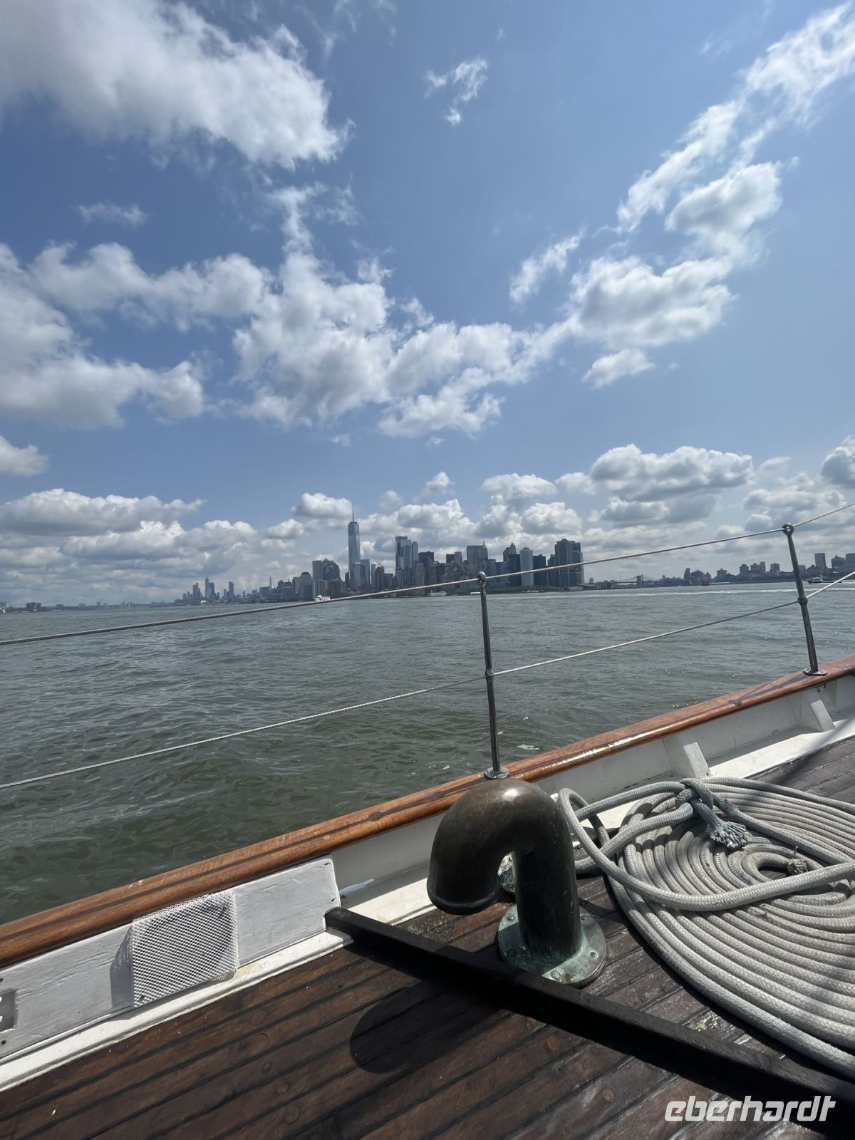 Segeltörn auf dem Hudson
