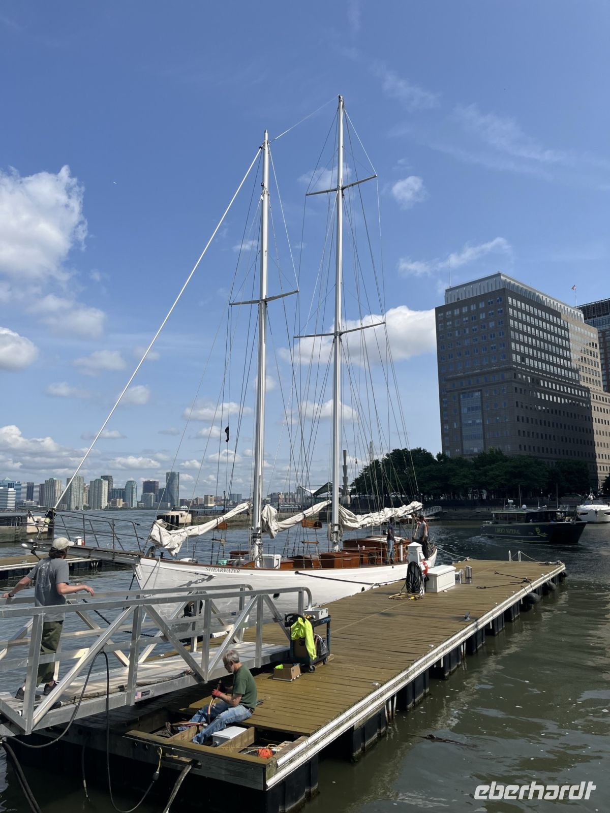 Segeltörn auf dem Hudson