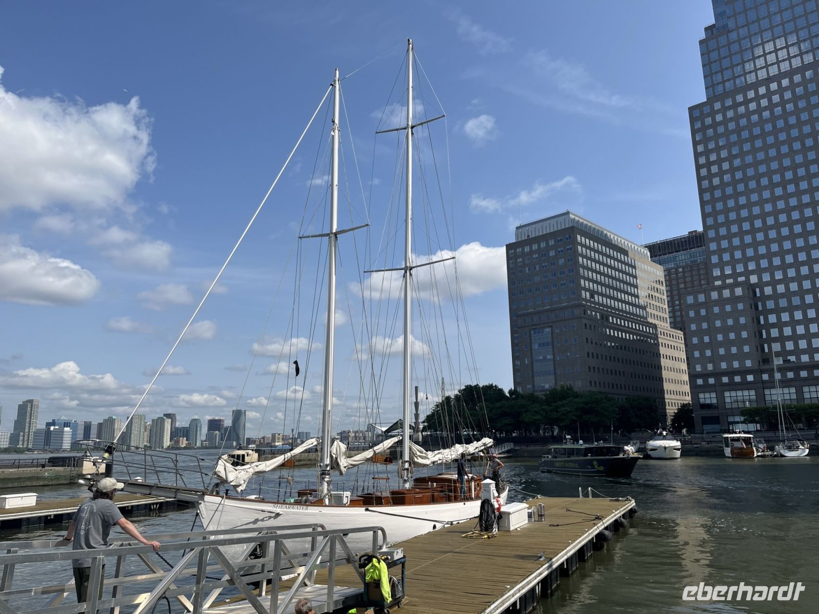 Segeltörn auf dem Hudson