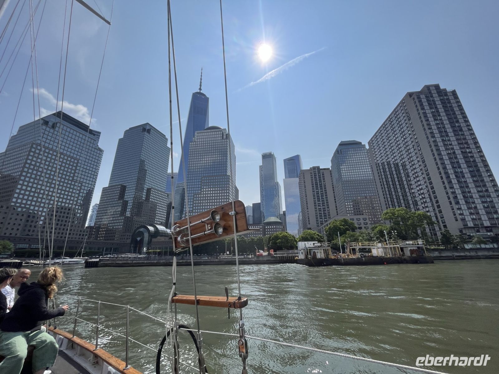 Segeltörn auf dem Hudson