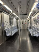 Fahrt mit der U-Bahn nach Brooklyn
