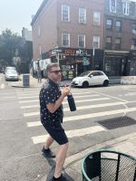 Unser Guide Angelo in Brooklyn