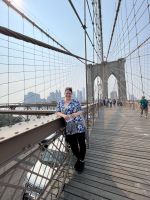 Spaziergang über die Brooklyn Bridge