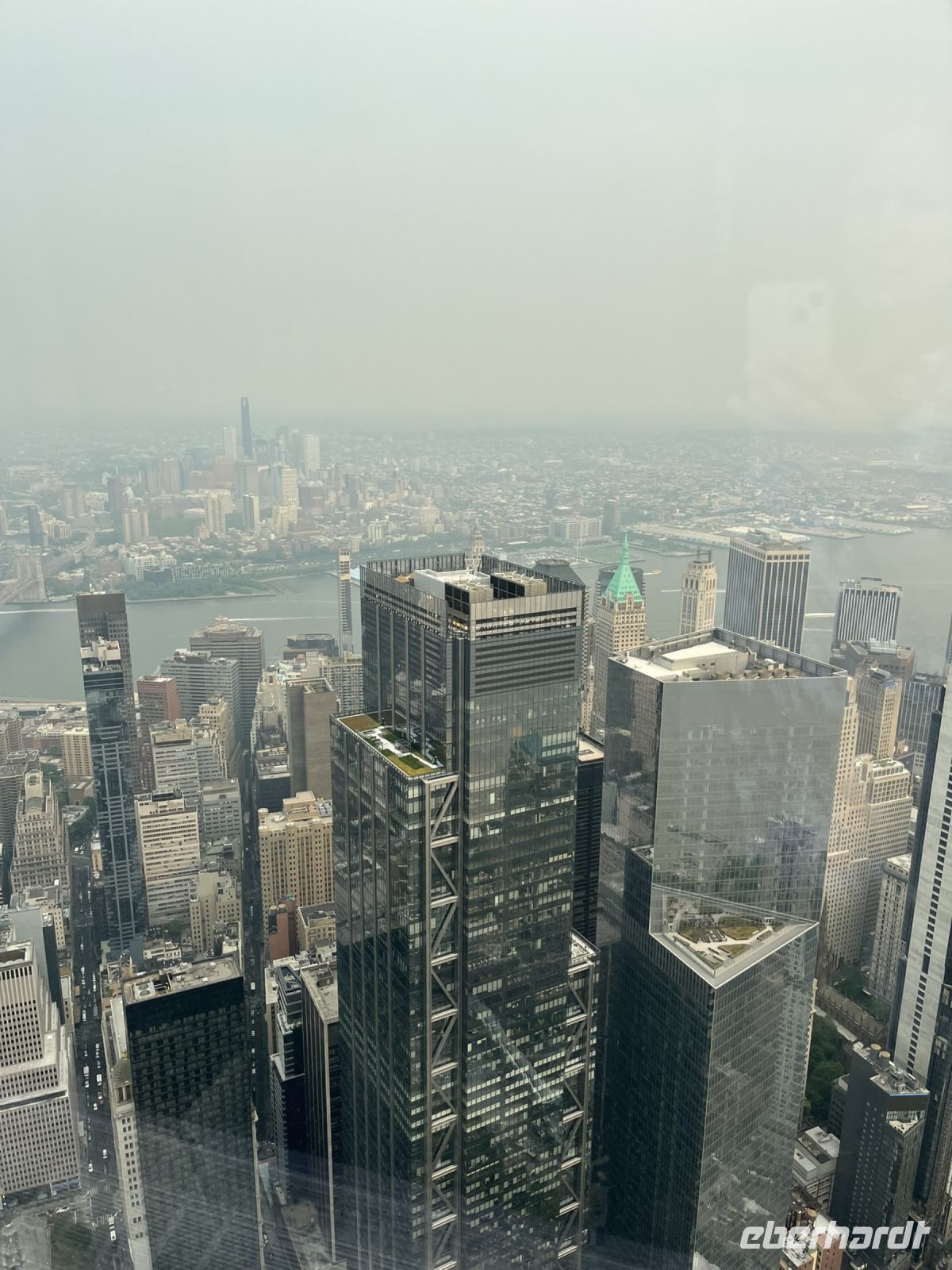 Blick vom One World Trade Center