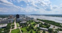 216 Blick vom Kapitol auf Baton Rouge