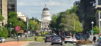 177 Fahrt zum Kapitol in Sacramento