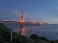 004 San Fransisco - Golden Gate Bridge im Morgengrauen