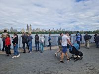 während der Stadtrundfahrt